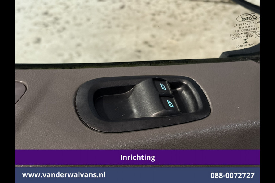 Ford Transit 2.0 TDCI 130pk L2H2 Inrichting Euro6 Airco | Omvormer | Imperiaal | Camera | Apple Carplay Android Auto, LED, Cruisecontrol, Trekhaak, Verwarmde voorruit, Parkeersensoren, Bijrijdersbank