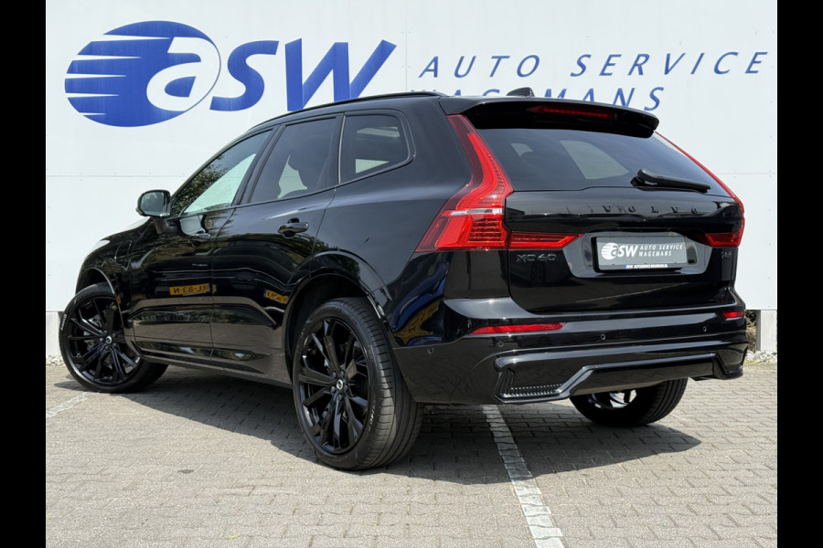 Volvo XC60 2.0 T8 Plug-in hybrid AWD Ultra Black Edition | Trekhaak | Pano | Pilot Assist | Dodehoek | 21 inch