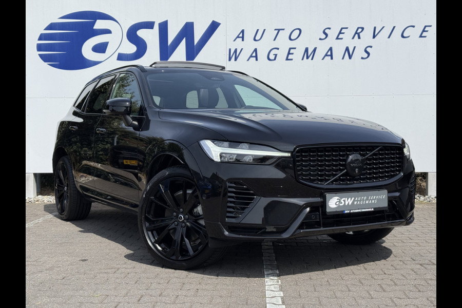 Volvo XC60 2.0 T8 Plug-in hybrid AWD Ultra Black Edition | Trekhaak | Pano | Pilot Assist | Dodehoek | 21 inch