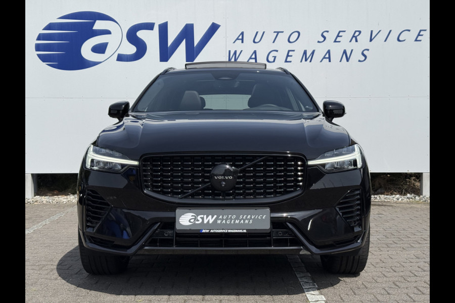 Volvo XC60 2.0 T8 Plug-in hybrid AWD Ultra Black Edition | Trekhaak | Pano | Pilot Assist | Dodehoek | 21 inch