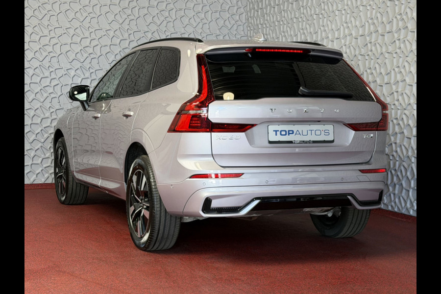 Volvo XC60 2.0 T8 455PK AWD PLUS DARK NIEUWE AUTO HARMAN KARDON 360.CAM STOEL/STUUR VERW LEER