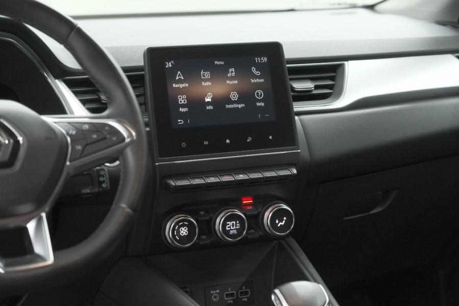 Renault Captur 1.6 E-Tech plug-in hybrid 160 techno | Dodehoekdetectie | Adaptieve Cruise Control | Camera | Navigatie | Apple Carplay