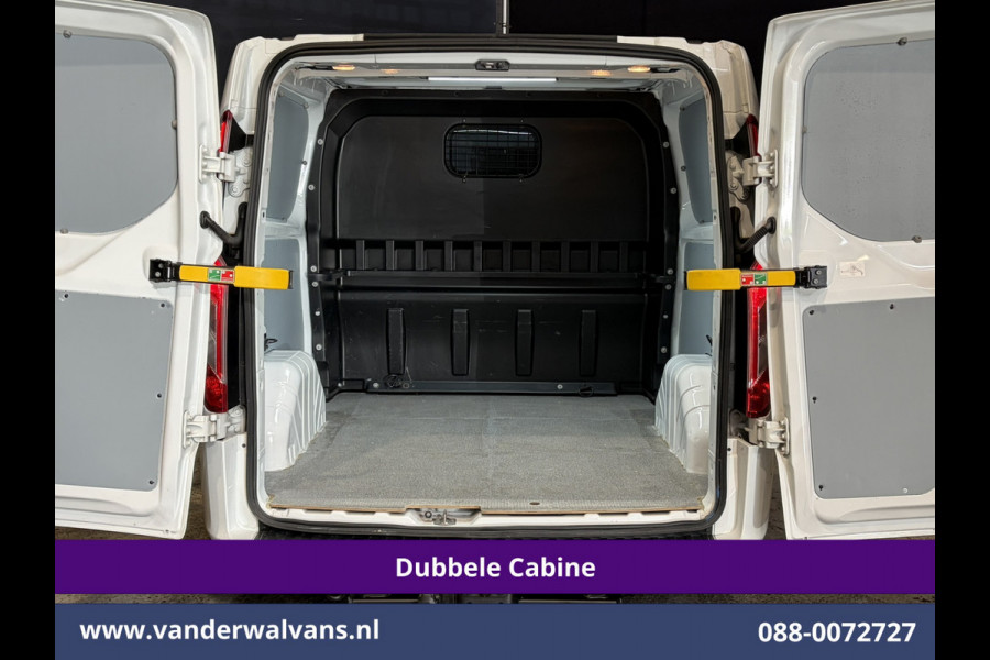 Ford Transit Custom 2.0 TDCI 130pk L2H1 Dubbele Cabine Euro6 Airco | 6-Zits | Apple Carplay | LED | Cruisecontrol 2800kg trekhaak, Stoelverwarming, Verwarmde voorruit, Parkeersensoren