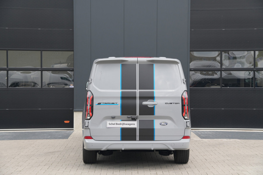 Ford E-Transit Custom 340 L2H1 Sport 71 kWh 218pk - ACC - DDS LED - Pro Power - Verwarmd stuurwiel - Navi - 360 Camera - Rijklaar
