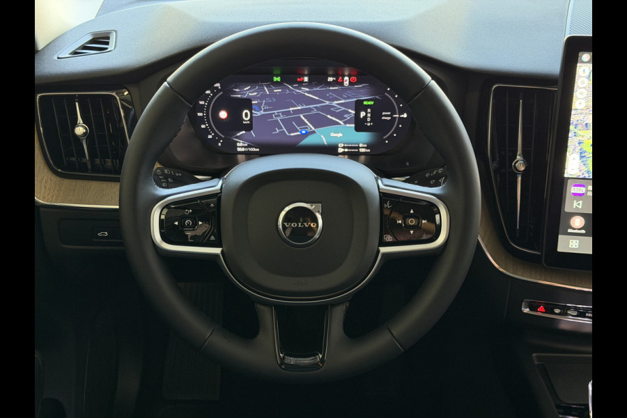 Volvo XC60 2.0 T8 455PK AWD PLUS DARK NIEUWE AUTO HARMAN KARDON 360.CAM STOEL/STUUR VERW LEER