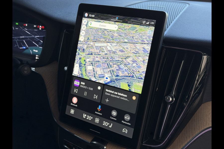 Volvo XC60 2.0 T8 455PK AWD PLUS DARK NIEUWE AUTO HARMAN KARDON 360.CAM STOEL/STUUR VERW LEER