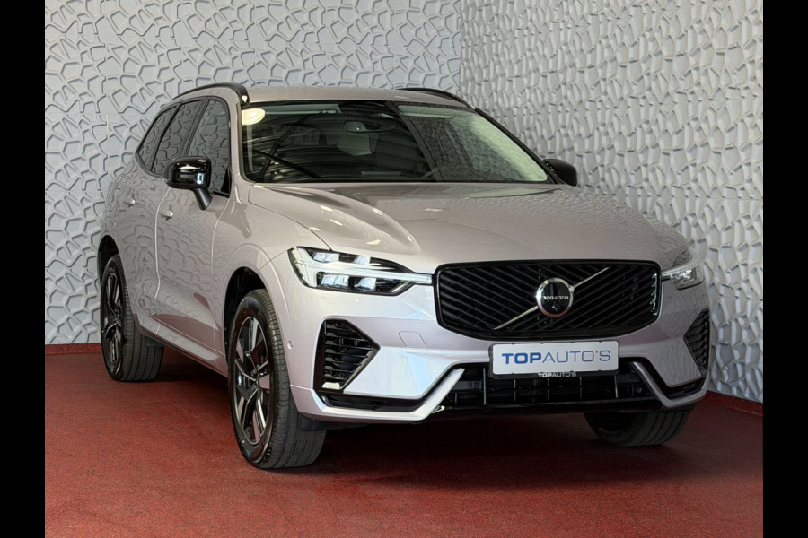 Volvo XC60 2.0 T8 455PK AWD PLUS DARK NIEUWE AUTO HARMAN KARDON 360.CAM STOEL/STUUR VERW LEER