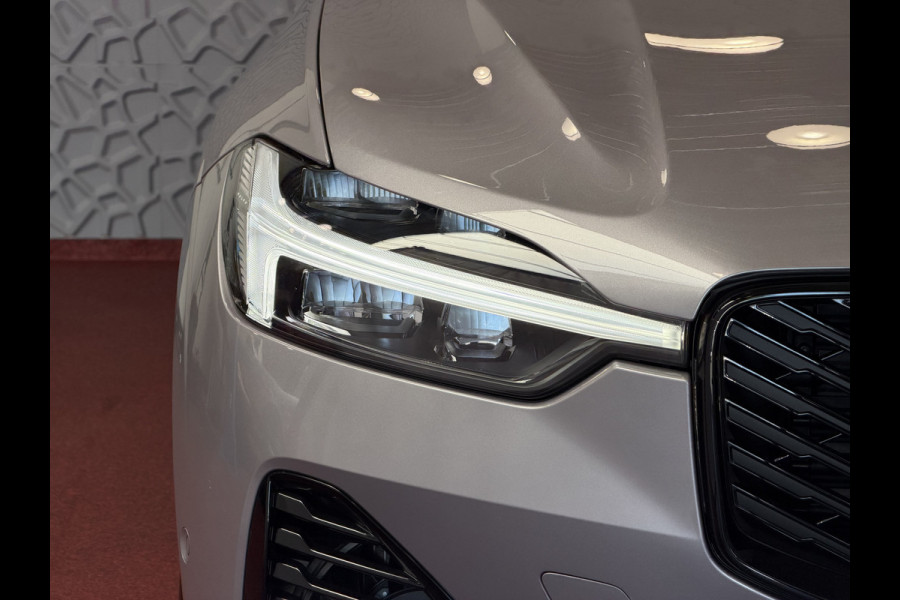 Volvo XC60 2.0 T8 455PK AWD PLUS DARK NIEUWE AUTO HARMAN KARDON 360.CAM STOEL/STUUR VERW LEER