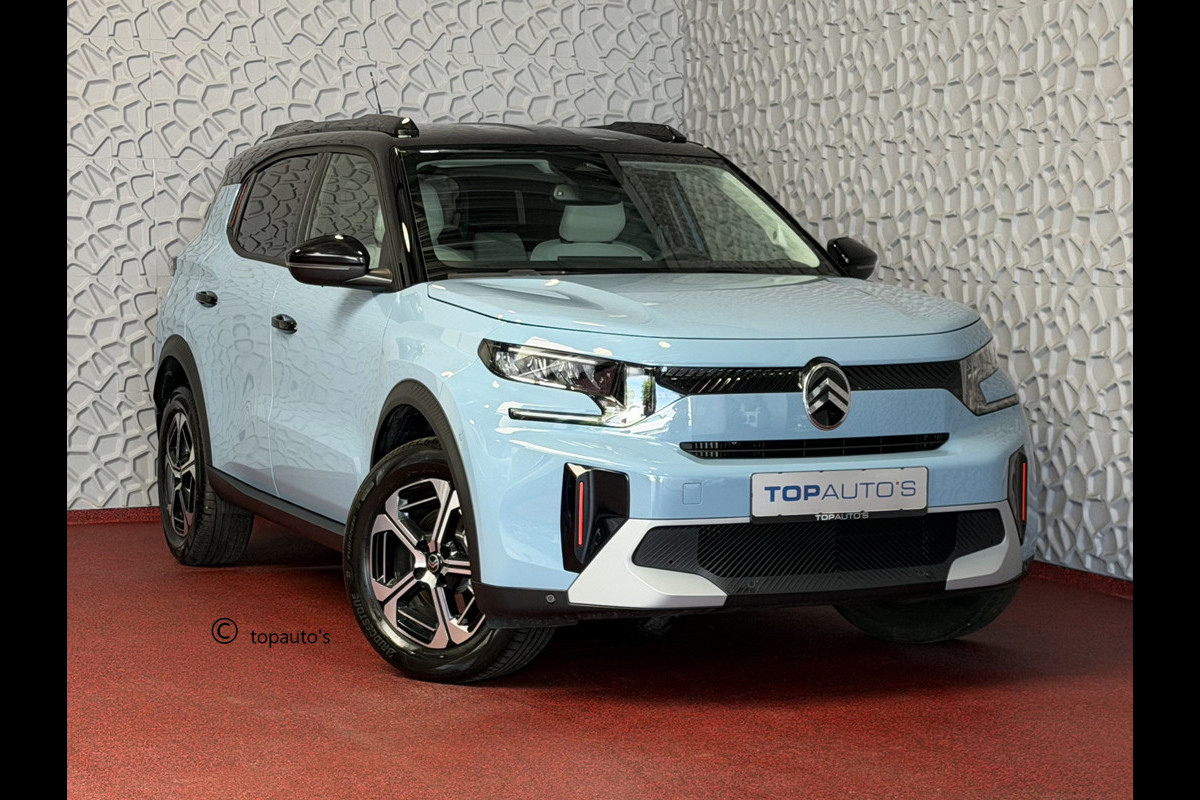 Citroën C3 Aircross Hybrid zonder stekker 145pk Automaat MAX | Nieuwste model | Navi | Camera | CarPlay/Android Auto | Fabrieksgarantie ✅