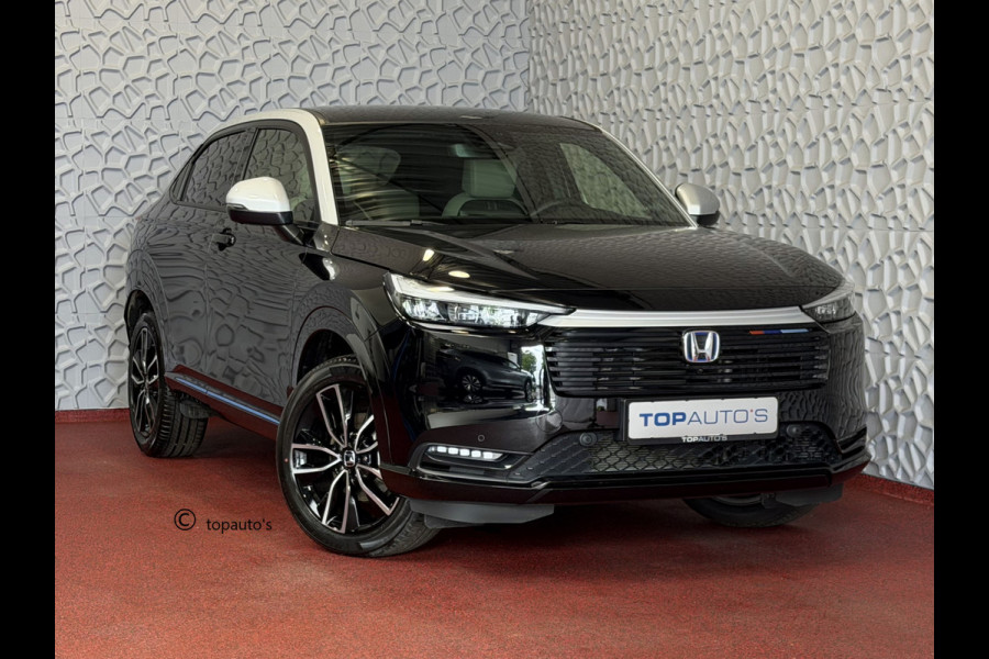 Honda HR-V 1.5 e:HEV ADVANCE STYLE PLUS PANORAMA BI-TONE LED 360.CAMERA ELEK.KLEP 18''LMV STOEL/STUUR VERW. 11/2025