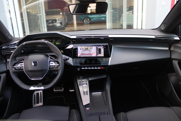 Peugeot 308 SW 1.2 Hybrid 145PK GT AUTOMAAT | PANORAMA SCHUIF/KANTEL DAK | AFNEEMBARE TREKHAAK | NAVIGATIE | SENSATION PACK: FOCAL HIFI SYSTEM (PREMIUM HIFI SYSTEEM MET 10 SPEAKERS)/DRAADLOZE TELEFOONLADER | 360° VISION & DRIVE ASSIST PLUS PACK: ACHTERUITRIJCAMERA 360° VISIOPARK 3 (4 CAMERA'S)/PARKEERHULP VOOR EN ACHTER/ANTI DIEFSTAL ALARM/PEUGEOT i-COCKPIT MET CONFIGUREERBAAR 3D-INSTRUMENTENPANEEL/CLEAN CABIN | ALCANTARA EXECUTIVE PACK: BEKLEDING ALCANTARA/KUNSTLEDER INCL. ELEKTRISCH BEDIENBARE AGR STOEL EN MASSAGE OP BEIDE VOORSTOELEN | 18" LICHTMETALEN VELGEN "PORTLAND" | NAVIG