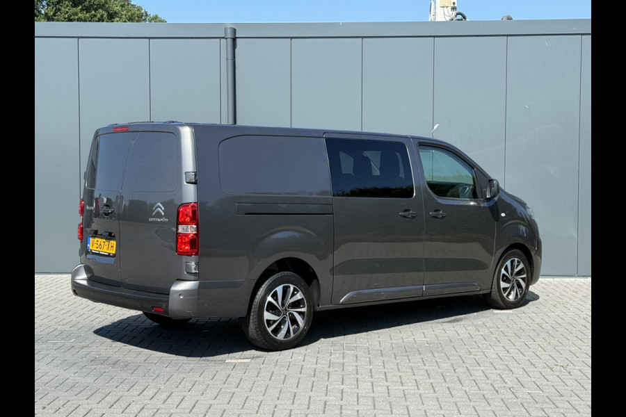 Citroën Jumpy 2.0 BlueHDI 123 PK SPORT/ DUBBELE CABINE / L3H1 / 6-PERSOONS / 1e EIG. / CRUISE / PDC / BLINDSPOT