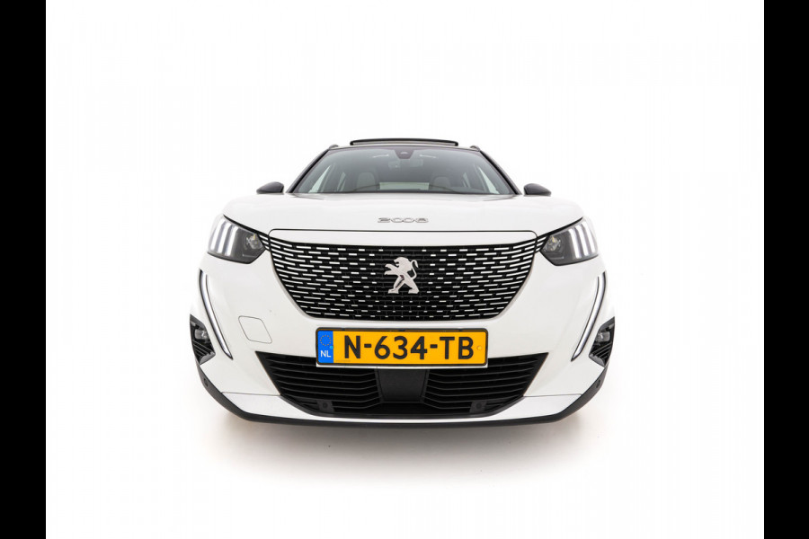 Peugeot e-2008 EV GT Pack 50 kWh [3-Fase-11kW] {SoH-88%} (INCL.BTW) *PANO | DIGI-COCKPIT | FULL-LED | BLIS | KEYLESS | LEATHER-MICROFIBRE | CAMERA | CARPLAY | CCS-FASTLOADER | DAB+ | NAVI-FULLMAP | ECC | PDC | SPORT-SEATS | AMBIENT-LIGHT | PRIVACY-