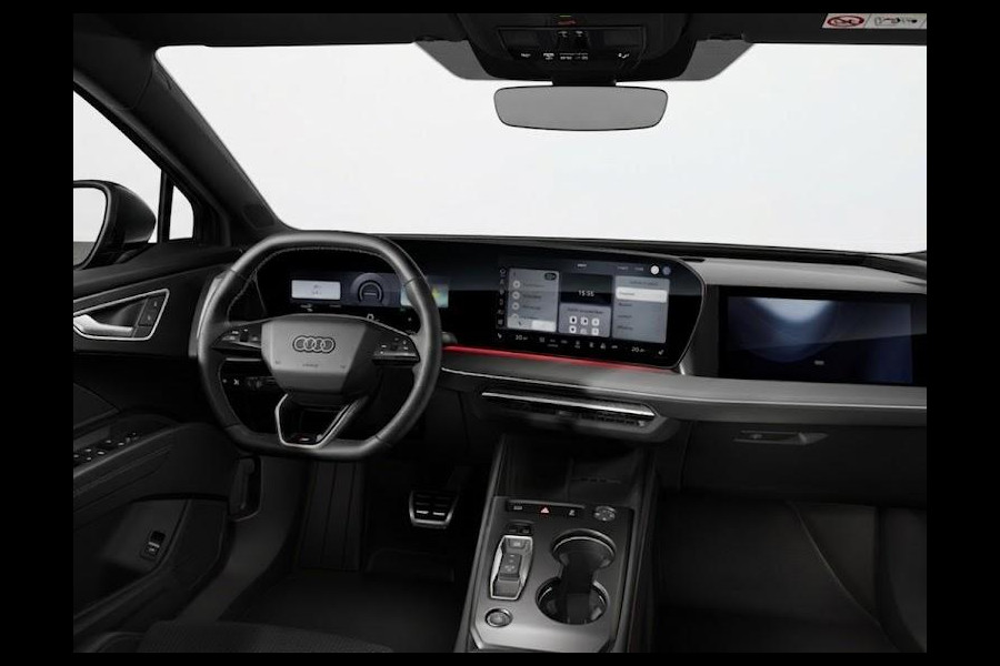 Audi Q4 e-tron S edition Performance 82 kWh 286 pk | Glazen panoramadak | MMI bijrijdersdisplay | Techniekpakket plus | Trekhaak |