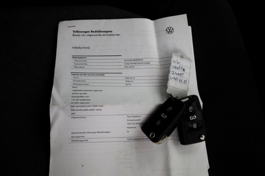 Volkswagen Crafter 35 2.0 TDI 177pk DSG-Automaat L3H3 (L2H2) LED/Camera/Trekhaak 3500kg 05-2021