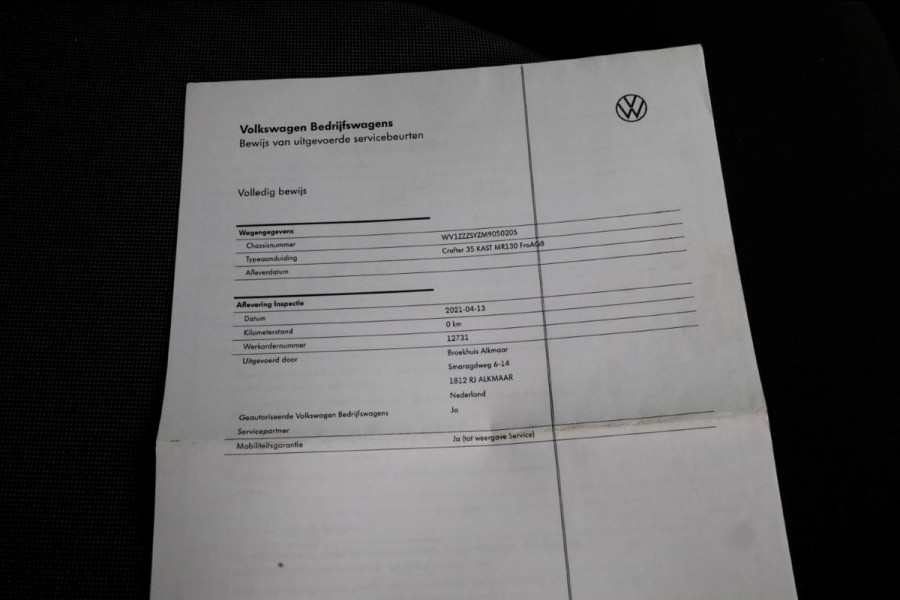 Volkswagen Crafter 35 2.0 TDI 177pk DSG-Automaat L3H3 (L2H2) LED/Camera/Trekhaak 3500kg 05-2021