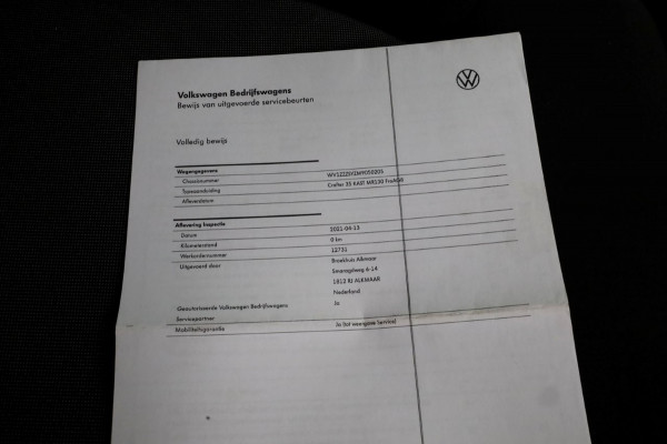 Volkswagen Crafter 35 2.0 TDI 177pk DSG-Automaat L3H3 (L2H2) LED/Camera/Trekhaak 3500kg 05-2021