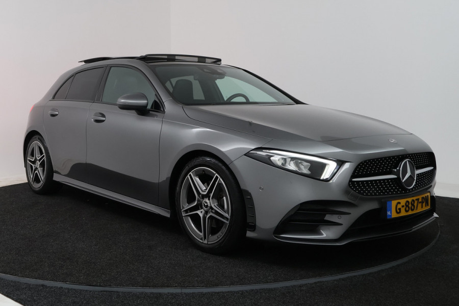 Mercedes-Benz A-Klasse 180 Business Solution AMG (PANORAMADAK, STOELVERWARMING, SFEERVERLICHTING, CAMERA, BURMEISTER)