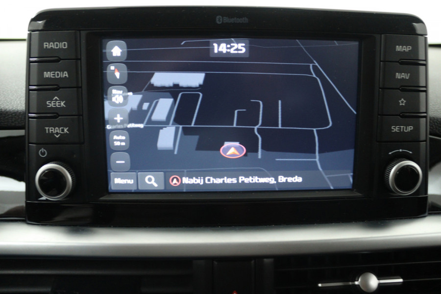 Kia Picanto 1.0 T-GDI GT-Line (STOEL/STUUR VERWARMING, NAVIGATIE, CAMERA, CRUISE CONTROL, PARKEERSENSOREN)