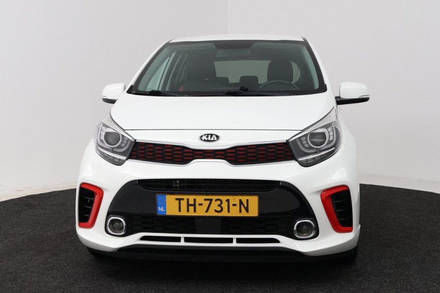 Kia Picanto 1.0 T-GDI GT-Line (STOEL/STUUR VERWARMING, NAVIGATIE, CAMERA, CRUISE CONTROL, PARKEERSENSOREN)