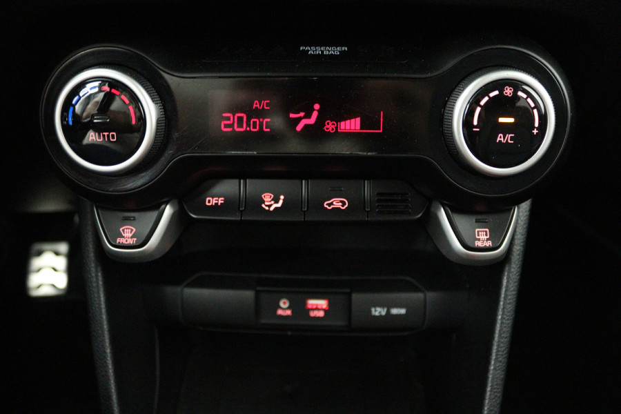 Kia Picanto 1.0 T-GDI GT-Line (STOEL/STUUR VERWARMING, NAVIGATIE, CAMERA, CRUISE CONTROL, PARKEERSENSOREN)