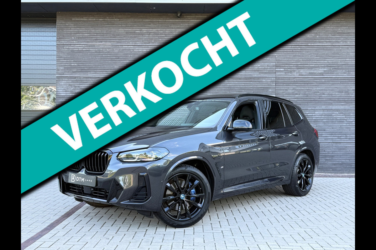 BMW X3 XDrive30e M Sport Pro 300pk PHEV SOH 99% Trekhaak| Pano | Memory | HUD | H&K | 20Inch