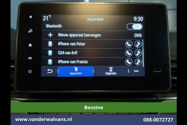 Renault Kangoo 1.3 TCe 131pk Benzine L1H1 Euro6 Airco | Camera | LED | Apple Carplay | Cruisecontrol Android Auto, Parkeersensoren, Elektrische inklapbare spiegels, 1500kg trekvermogen
