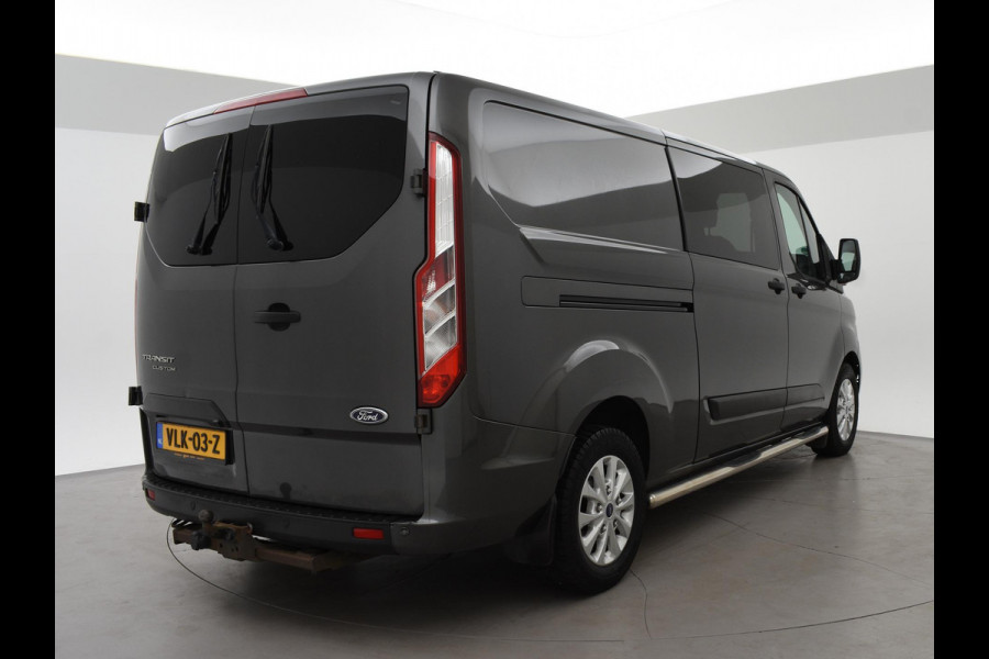 Ford Transit Custom 340 2.0 TDCI L2H1 170 PK DUBBEL CAB AUT. + CARPLAY | TREKHAAK | CAMERA | STOELVERW.