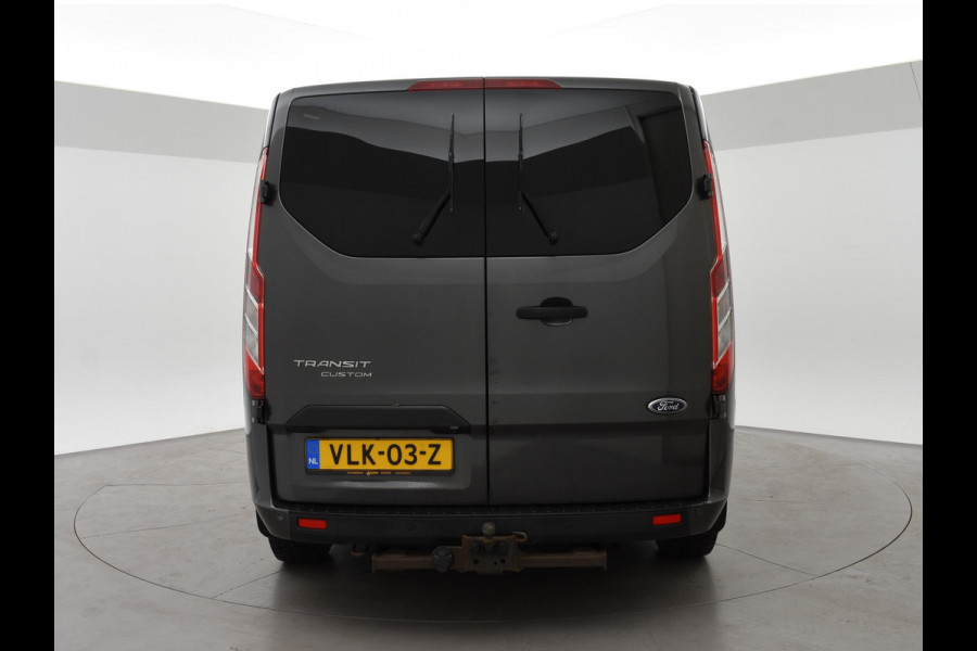 Ford Transit Custom 340 2.0 TDCI L2H1 170 PK DUBBEL CAB AUT. + CARPLAY | TREKHAAK | CAMERA | STOELVERW.