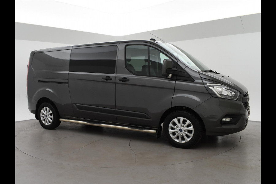 Ford Transit Custom 340 2.0 TDCI L2H1 170 PK DUBBEL CAB AUT. + CARPLAY | TREKHAAK | CAMERA | STOELVERW.
