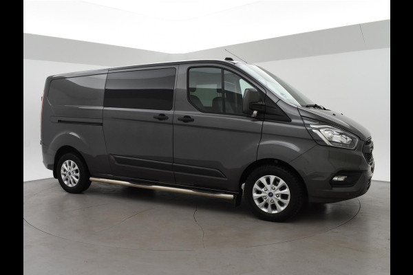 Ford Transit Custom 340 2.0 TDCI L2H1 170 PK DUBBEL CAB AUT. + CARPLAY | TREKHAAK | CAMERA | STOELVERW.