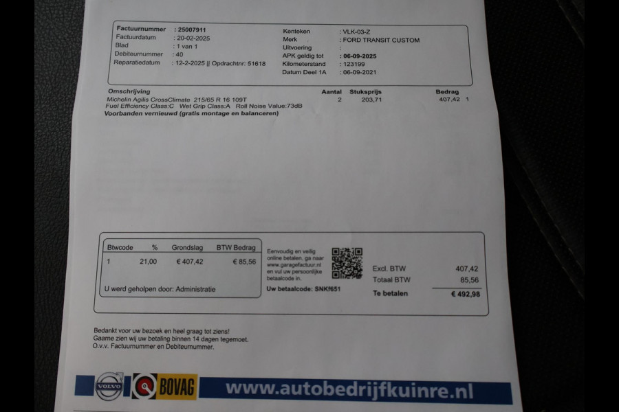Ford Transit Custom 340 2.0 TDCI L2H1 170 PK DUBBEL CAB AUT. + CARPLAY | TREKHAAK | CAMERA | STOELVERW.