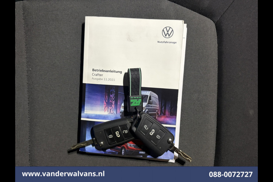 Volkswagen Crafter 2.0 TDI 141pk L3H3 L2H2 Euro6 Airco | Camera | Android Auto | Adaptieve Cruisecontrol 3000kg trekvermogen