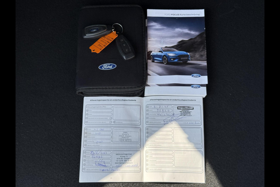 Ford Focus 1.0 EcoBoost Titanium Business 2e Eigenaar|B&O|Adap Cruise|Stoel+Stuurverw|Clima|Carplay|Camera|Elek Ramen|PDC V+A|Navi|Trekhaak|N.A.P|APK tot 03-2028