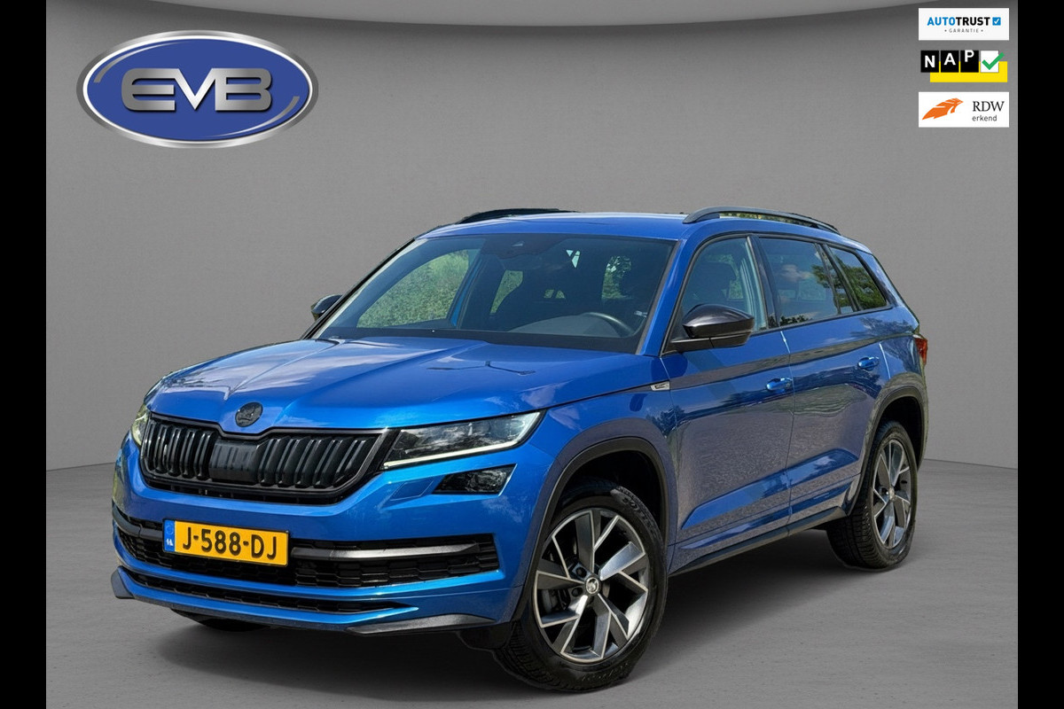 Škoda Kodiaq 1.5 TSI Sportline Business, achteruitrijcamera, digitaal cockpit,stoelverwarming, trekhaak, NL auto met nap