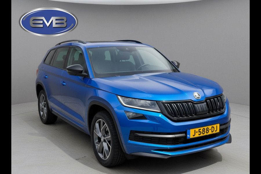 Škoda Kodiaq 1.5 TSI Sportline Business, achteruitrijcamera, digitaal cockpit,stoelverwarming, trekhaak, NL auto met nap