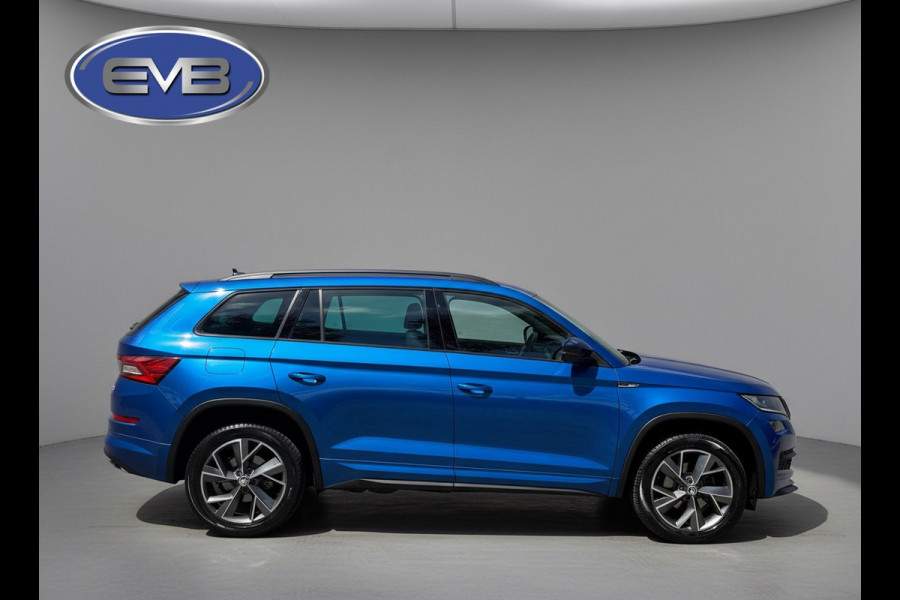 Škoda Kodiaq 1.5 TSI Sportline Business, achteruitrijcamera, digitaal cockpit,stoelverwarming, trekhaak, NL auto met nap
