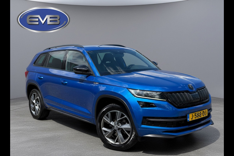 Škoda Kodiaq 1.5 TSI Sportline Business, achteruitrijcamera, digitaal cockpit,stoelverwarming, trekhaak, NL auto met nap