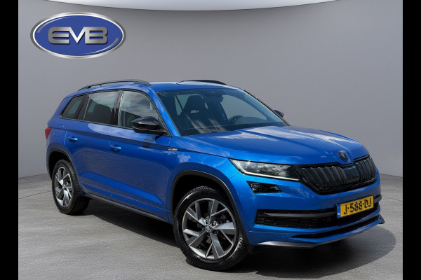 Škoda Kodiaq 1.5 TSI Sportline Business, achteruitrijcamera, digitaal cockpit,stoelverwarming, trekhaak, NL auto met nap