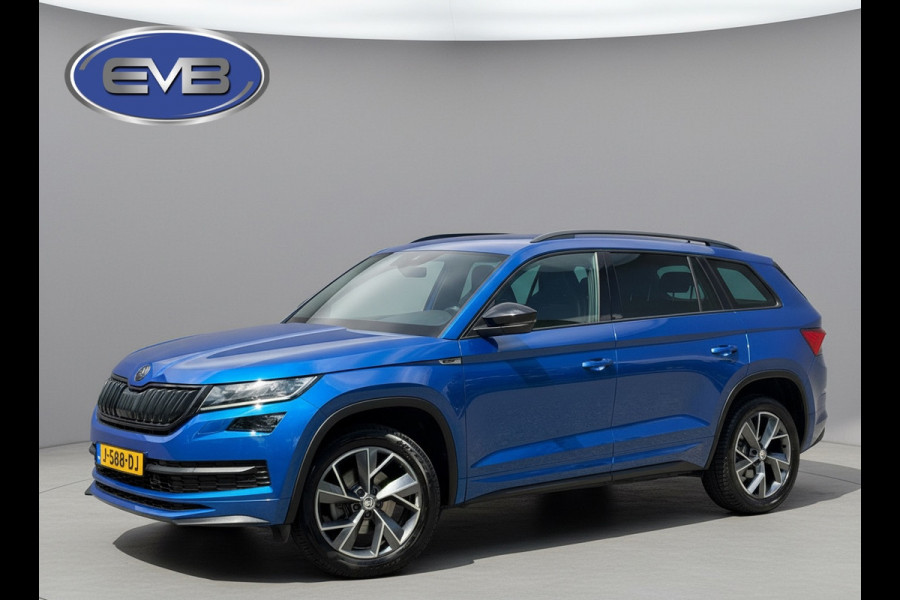 Škoda Kodiaq 1.5 TSI Sportline Business, achteruitrijcamera, digitaal cockpit,stoelverwarming, trekhaak, NL auto met nap