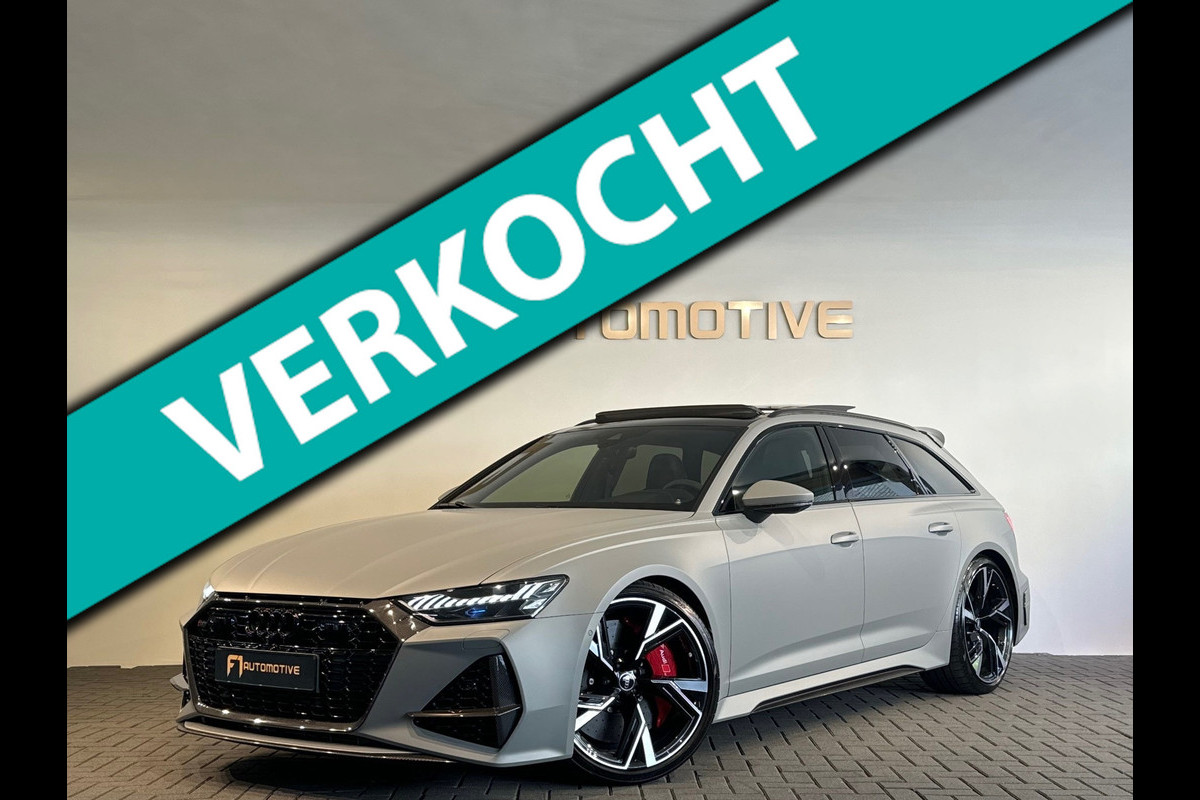 Audi RS6 Avant TFSI quattro Pano|Ceramic|HuD|B&O 3D|PPF|Carbon