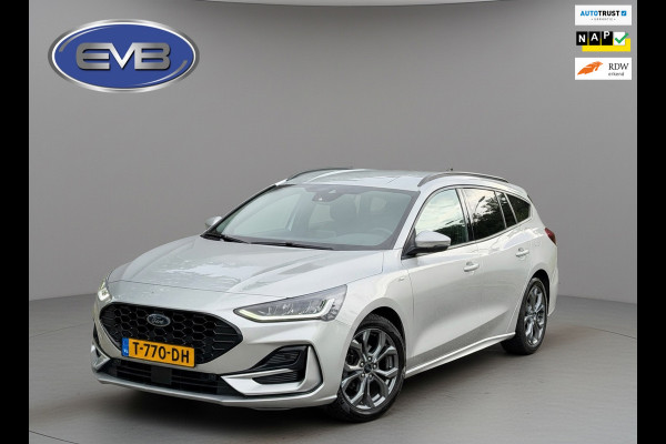 Ford FOCUS Wagon 1.0 EcoBoost AUTOMAAT Hybrid ST Line Style, stoelverwarming, elect bed. trekhaak, 1 e eigenaar, NL auto met nap