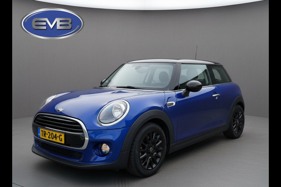 MINI 3-deurs 1.5 Cooper 136 pk, starlight bleu metallic, navigatie, keurig nette staat, NL auto met nationale auto pas
