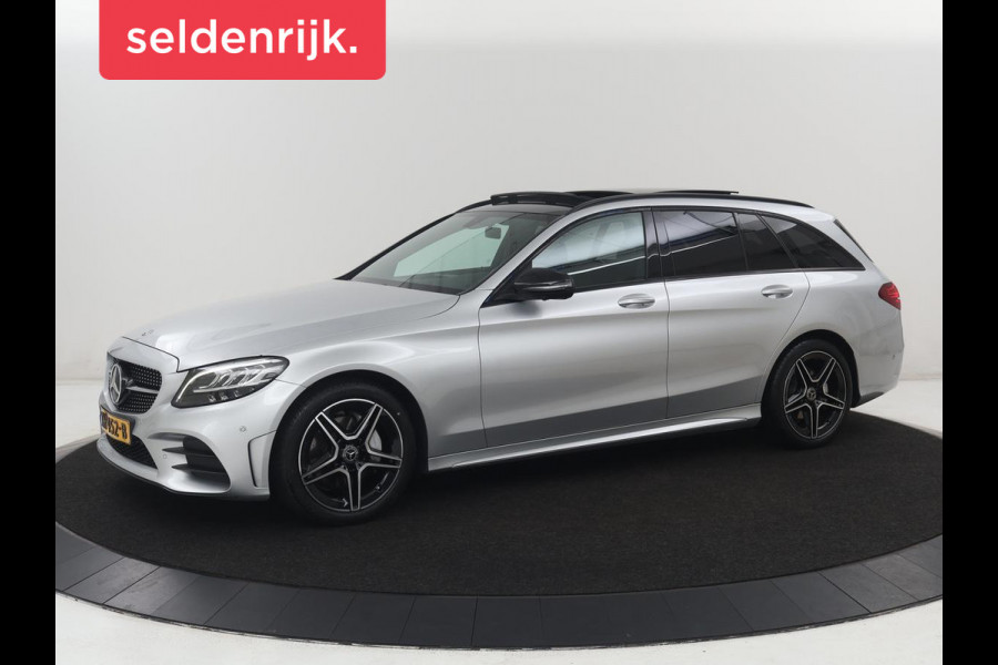 Mercedes-Benz C-Klasse Estate 180 Business Solution | Panoramadak | Half leder | Stoelverwarming | Virtueel dashboard | 360 Camera | Park assist | Climate control | Cruise control |