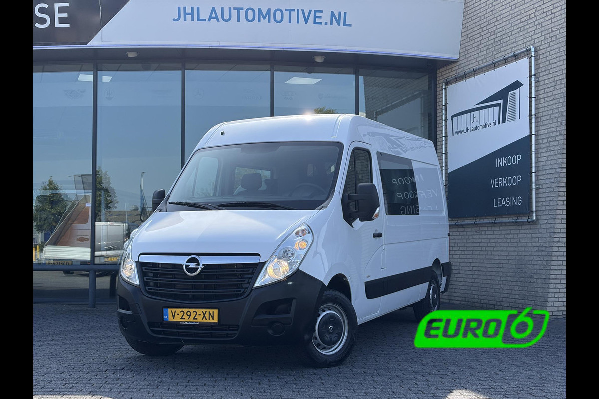 Opel Movano 2.3 CDTI L2H2 DC*7PERSOON*CRUISE*HAAK*A/C*TEL*