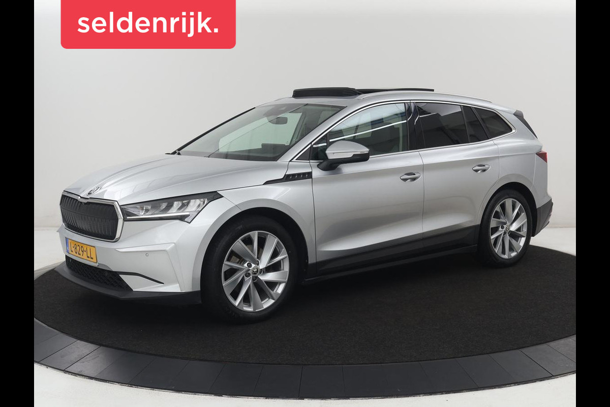 Škoda Enyaq iV 60 | SOH 92,4% | Panoramadak | Stoel/stuur verwarming | Half leder | Adaptive cruise | Carplay | Virtueel dashboard | Sfeerverlichting | Climate control | Camera | Park assist |