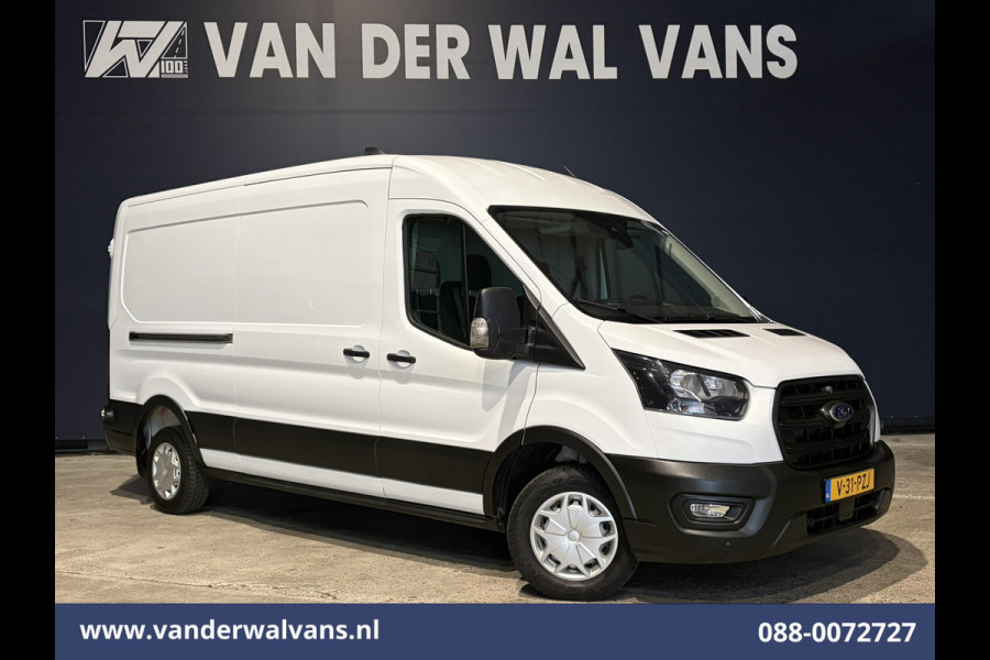 Ford Transit 2.0 TDCI 130pk L3H2 Euro6 Airco | Cruisecontrol | Camera | Parkeersensoren Verwarmde voorruit, Bijrijdersbank