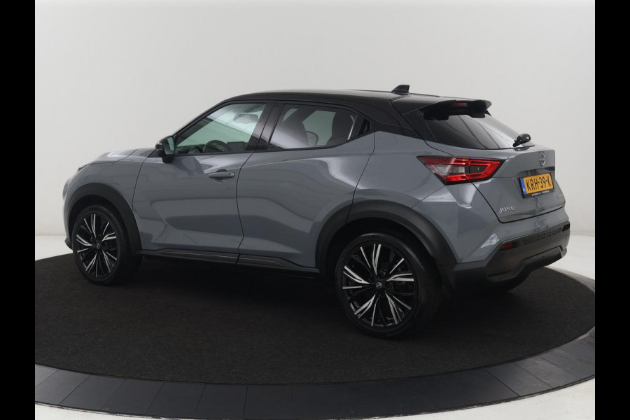 Nissan Juke 1.0 DIG-T N-Design | Half leder | Carplay | Cruise control | Park assist | Camera | Climate control | Keyless | Lichtmetaal 19" |
