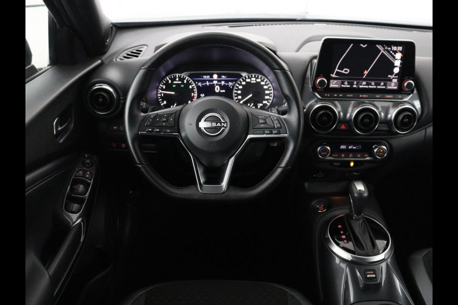 Nissan Juke 1.0 DIG-T N-Design | Half leder | Carplay | Cruise control | Park assist | Camera | Climate control | Keyless | Lichtmetaal 19" |
