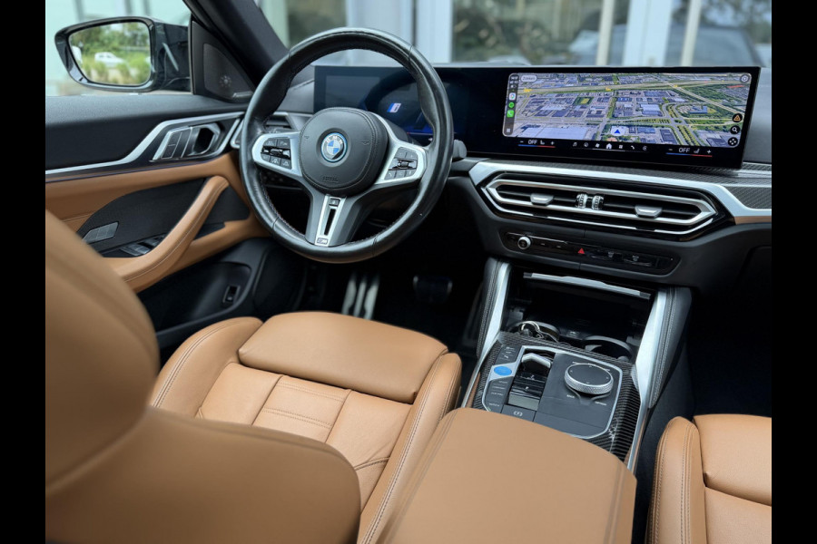 BMW i4 M50 High Ex 544 PK M-Sport Pro |Carbon in/exterieur|Pano|Laser|H/K|M-seats|20"|Trekhaak